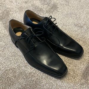 Joseph Abboud Black Leather Shoes
